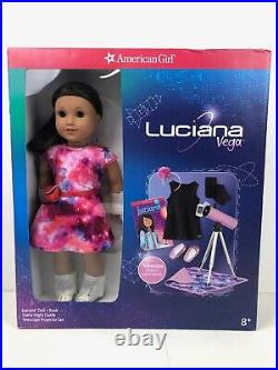 American Girl Luciana Doll Starry Night Outfit Telescope New 18
