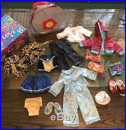American Girl MARISOL 18 Doll with Outfits & many extras-used. READY TO SHIP
