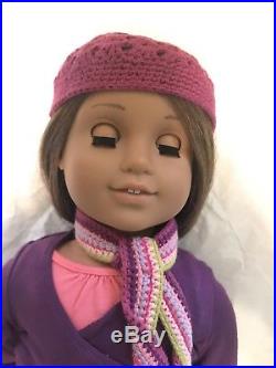 American Girl MARISOL 18 Doll with Outfits & many extras-used. READY TO SHIP