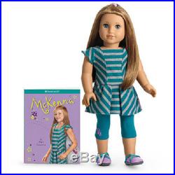 American Girl MCKENNA DOLL NEW, NRFB WARM UP OUTFIT, CATALOG, BOOK, BOX