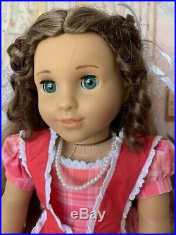 American Girl Marie Grace, Meet outfit with Pearls, EUC