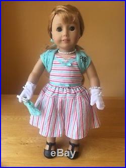 American Girl Maryellen Doll, Accessories, Book And Cherry Play Outfit