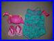 American Girl Maryellen's Flamingo Swim Outfit Set RARE Retired(not complete)