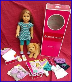 American Girl McKenna Doll Pristine with Box, Books, Dog, Outfits