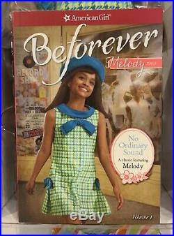 American Girl Melody Doll + Extra Outfit Beforever Historical African-American