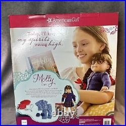 American Girl Molly 1944 Doll, Book, Write to Sleep Pajamas and accessories set