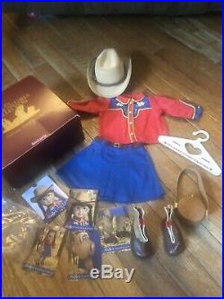 American Girl Molly Dude Ranch Outfit and Boots 2005 Release