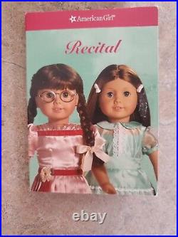 American Girl Molly Recital Outfit Retired Used Dress Shoes Card Only