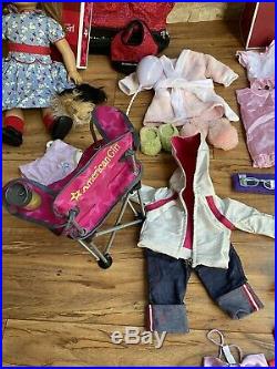 American Girl Molly and Emily lot GREAT COLLECTION (2 Dolls 6 Outfits +)