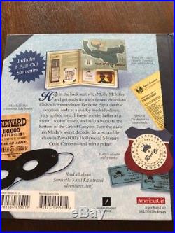 American Girl Molly's Route 66 accessories, outfit, book. New, adult collector