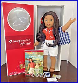 American Girl? NANEA MITCHELL 18 DOLL & ACCESSORIES Box Book Meet Outfit