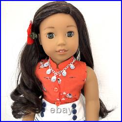 American Girl? NANEA MITCHELL 18 DOLL & ACCESSORIES Box Book Meet Outfit