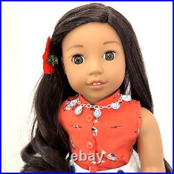 American Girl? NANEA MITCHELL 18 DOLL & ACCESSORIES Box Book Meet Outfit