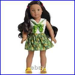 American Girl Nanea BIRTHDAY OUTFIT TROPICAL Top Skirt Doll Not Included
