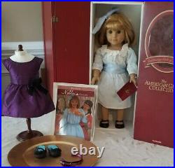 American Girl Nellie Doll in Box with Extra Holiday Outfit