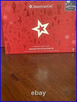 American Girl Nutcracker And Clara Outfit Set NIB. DOLL IS NOT INCLUDED
