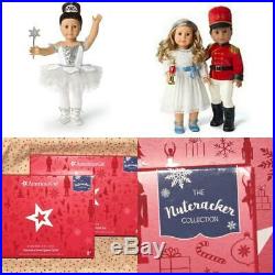 American Girl Nutcracker Prince & Clara Outfits 4 Dolls + Snow Queen Limited Ed