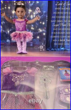 American Girl Nutcracker Sugar Plum Fairy Outfit For 18 Inch Dolls, Christmas