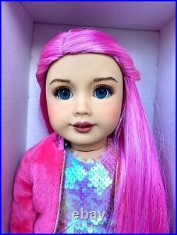American Girl OOAK Doll By Lisa Minca In Rare Trolls Outfit, New