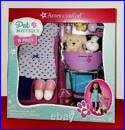 American Girl Pet Boutique Bow Wow Wash & Groom Set Truly Me For 18 Doll New