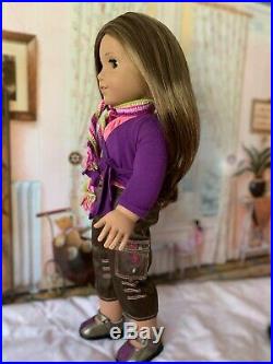 American Girl, Pleasant Co Marisol, Doll of the Yr 2005, Meet & Tap Outfits, EUC