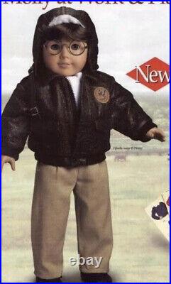 American Girl Pleasant Co Molly Aviator Outfit with Jacket, Cap, Scarf COMPLETE