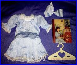American Girl Pleasant Co Samantha Winter Skating Party Dress Outfit with Bow