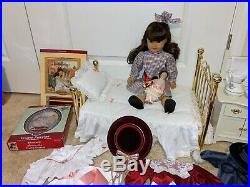 American Girl Pleasant CompanySamantha 18 Doll &7 Outfits & Bed & Desk & MORE