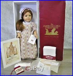 American Girl Pleasant Company 18 FELICITY DOLL MEET OUTFIT & ACCESSORIES +BOX