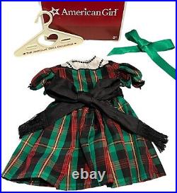 American Girl Pleasant Company ADDY TARTAN PLAID CHRISTMAS DRESS Holiday Outfit