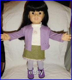 American Girl Pleasant Company Asian Doll #4 With Go Anywhere Outfit