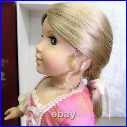American Girl Pleasant Company Doll ELIZABETH In MEET OUTFIT Earrings Book BOX