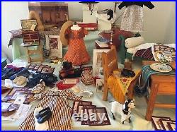 American Girl Pleasant Company Doll JOSEFINA Retired Outfits Furniture HUGE Lot