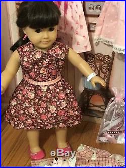 American Girl Pleasant Company Doll Samantha Lot with AG DressesOutfitother