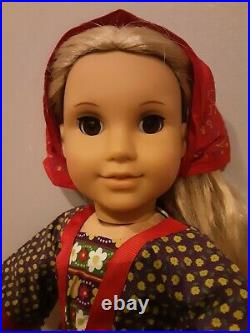 American Girl Pleasant Company Julie with Calico Outfit, Book, PJs, & Partial Meet