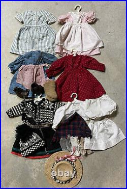 American Girl Pleasant Company Kirsten Outfit Lot! Winter, Meet, Birthday +++