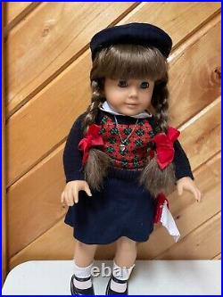American Girl Pleasant Company Molly Doll Crisp Clean Full Outfit Shoes ++