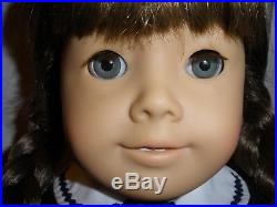 American Girl Pleasant Company, Rare White Body Molly in Meet Outfit, 1986 EUC