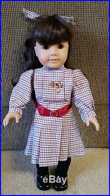 American Girl Pleasant Company White Body Dreamer Samantha w Meet Outfit &Access