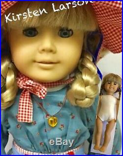 American Girl/Pleasant Company-White Body KIRSTEN Historical Retired + OUTFITS