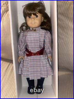 American Girl Pleasant Company White Body Samantha Doll Complete Meet Outfit
