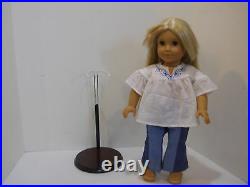 American Girl Pleasant Doll Julie withStand Partial Meet Outfit Bad Haircut Swim