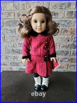 American Girl REBECCA 18 ORIGINAL Doll in Meet Outfit & Box, 2012 display only