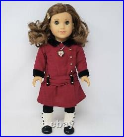 American Girl REBECCA 18 ORIGINAL Doll in Meet Outfit with Box, NO Book