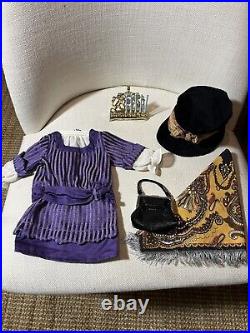 American Girl? REBECCA RUBIN DOLL Original Meet Outfit + Hanukkah Dress, Menorah