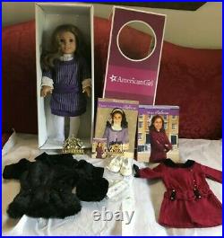 American Girl Rebecca Doll, Hanukkah Outfit, New Shoes New Hair Ribbon Lot
