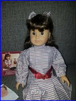 American Girl Retired Doll Samantha Parkington Pleasant Company Original Outfit