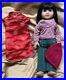 American Girl Retired Ivy Ling 18 Doll withMeet Outfit & Chinese New Year Outfit