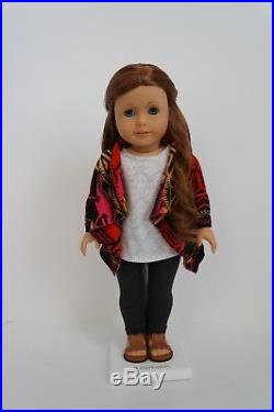 American Girl SAIGE Brand New in Box Girl of the Year 2013 With Sweater Outfit