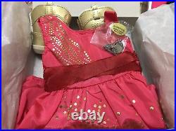 American Girl SAIGE DOLL Accessories Sparkle Dress Sweater Outfit PJ's All NIB